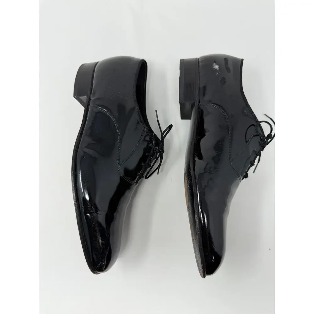 FLORSHEIM Men's Plain Toe Patent Leather Oxford Dress Lace up Shoes 10D